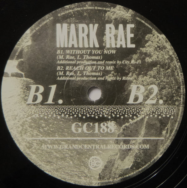 Mark Rae : Reach Out To Me (12")