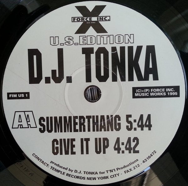 D.J. Tonka* : Flashback (12")