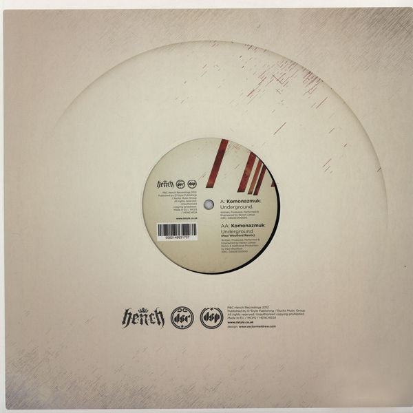 Komonazmuk : Underground (12")