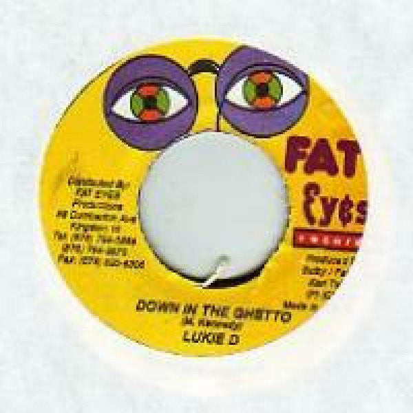 Lukie D / Leego : Down In The Ghetto / Good Ganja (7")