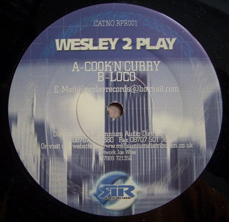 Wesley 2 Play : Cook 'N' Curry / Loco (12")