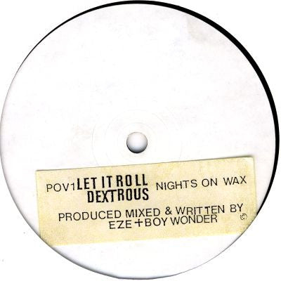 Nights On Wax* : Let It Roll (12", W/Lbl, Sti)