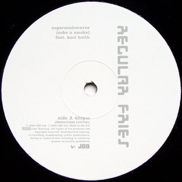 Regular Fries : Supersonic Waves (12")