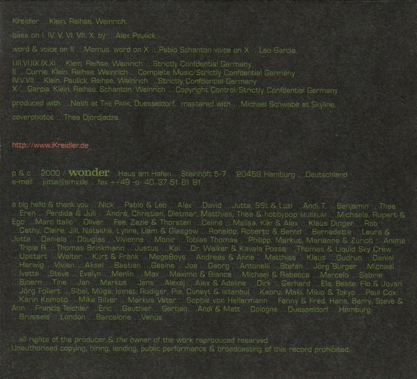 Kreidler : Kreidler (CD, Album)