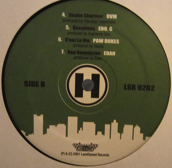 Various : Home - Boston Underground Hip Hop (2xLP)
