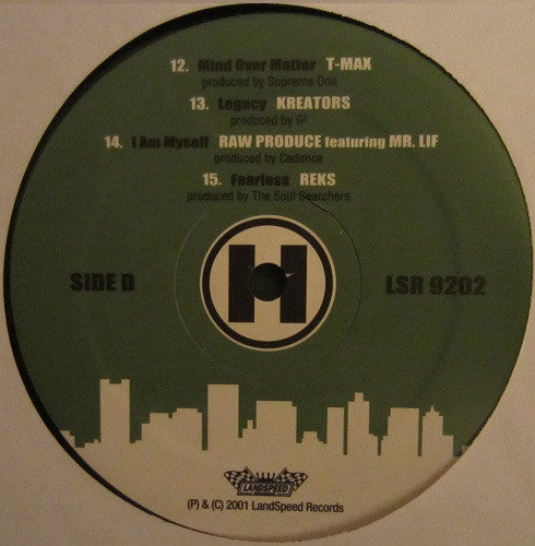 Various : Home - Boston Underground Hip Hop (2xLP)
