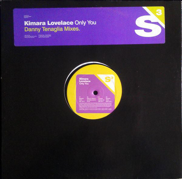 Kimara Lovelace : Only You (Danny Tenaglia Mixes) (12", Promo)