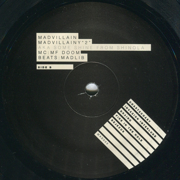 Madvillain : Madvillainy 2: The Madlib Remix (2xLP, Album, RE)
