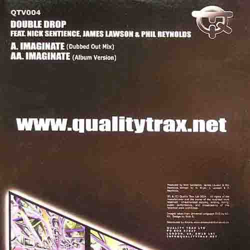 Double Drop Feat. Sentience*, Lawson*, Reynolds* : Imaginate (Universal Language Album Sampler IV) (12", Smplr)