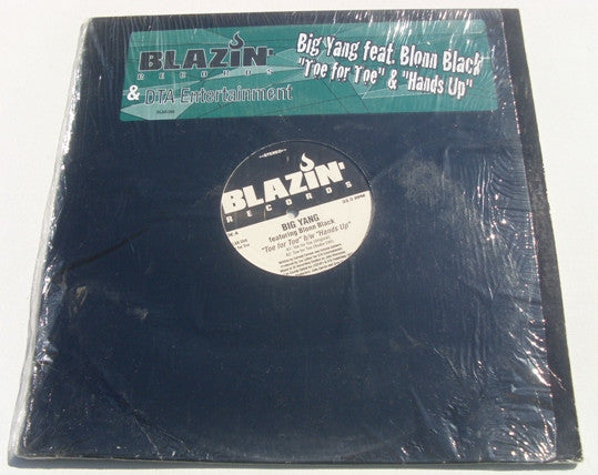 Big Yang (2) Featuring Blonn Black : Toe For Toe / Hands Up (12")