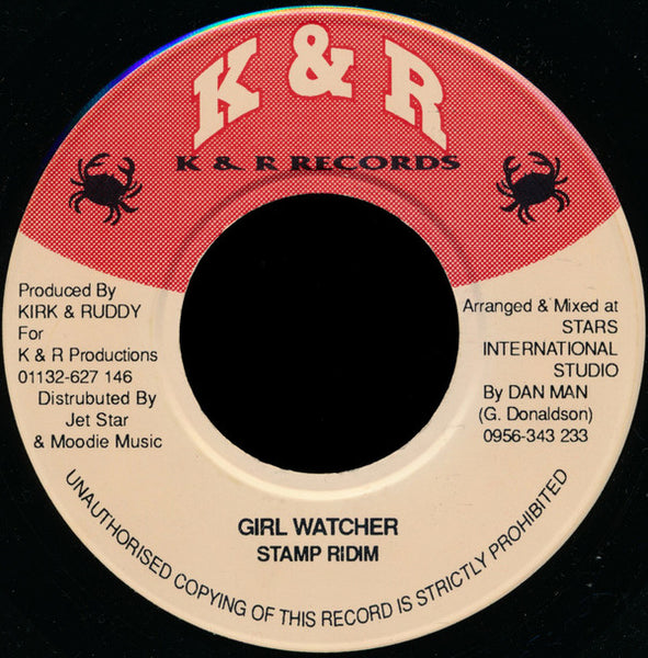 Ruddy Irie & Little Howie : Girl Watcher (7")