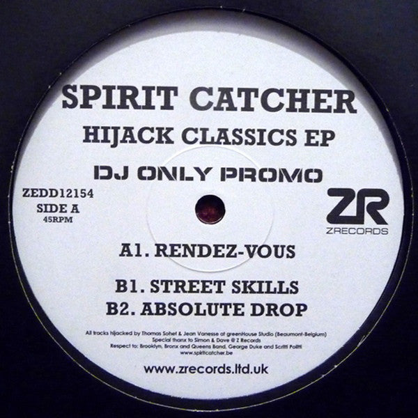 Spirit Catcher : Hijack Classics EP (12", EP, RSD, Promo)