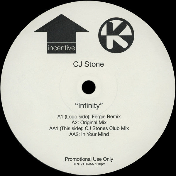 CJ Stone : Infinity (12", Promo)