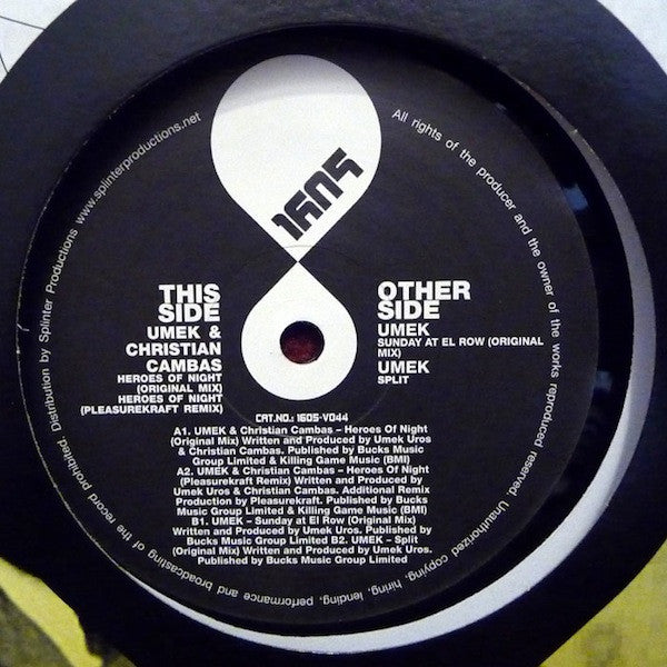 Umek & Christian Cambas : Untitled (12")