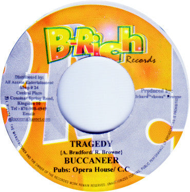Buccaneer : Tragedy (7")
