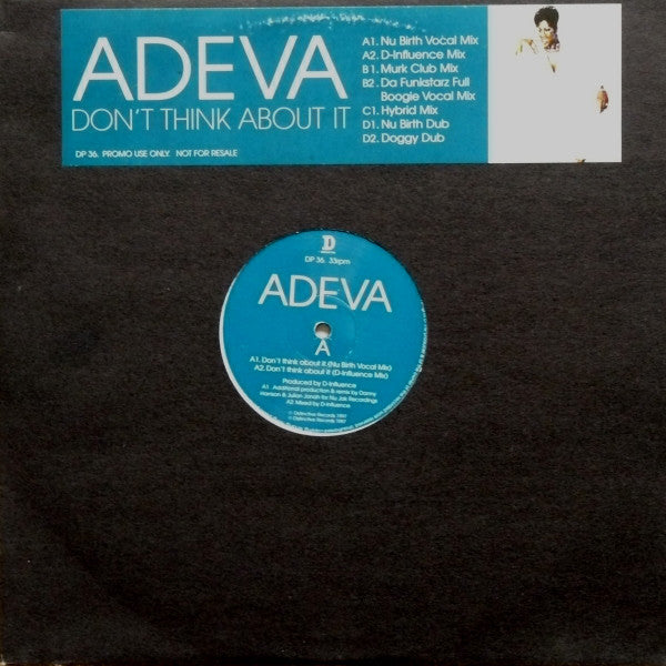 Adeva : Don't Think About It (2x12", Promo)