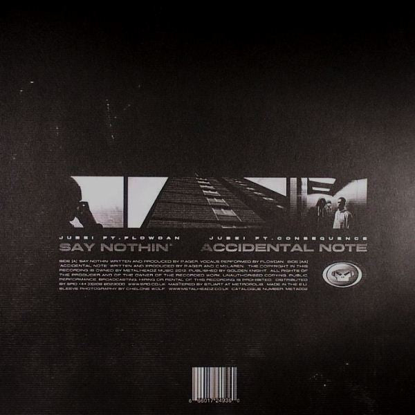 Jubei (2) FT. Flow Dan : Say Nothin' (12")