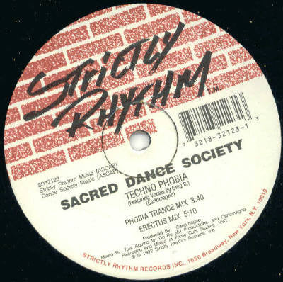 Sacred Dance Society : Techno Phobia / Skin (12")
