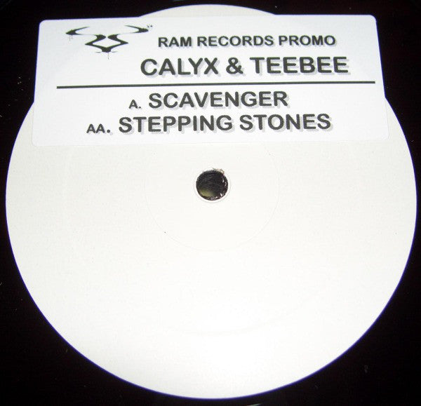 Calyx & Teebee : Scavenger / Stepping Stones (12", Promo, Sti)