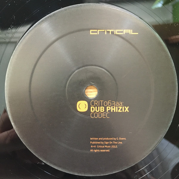 Dub Phizix Featuring Fox* : Never Been (12")