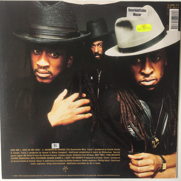 Aswad : Too Wicked E.P. (12", EP)