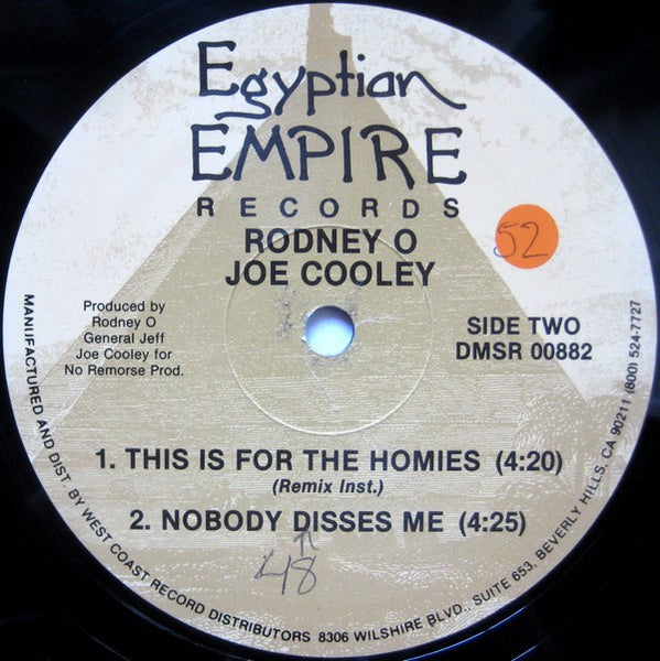 Rodney O Joe Cooley* : This Is For The Homies (Remix) (12")