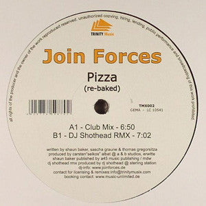 Join Forces : Pizza (Re-Baked) (12")