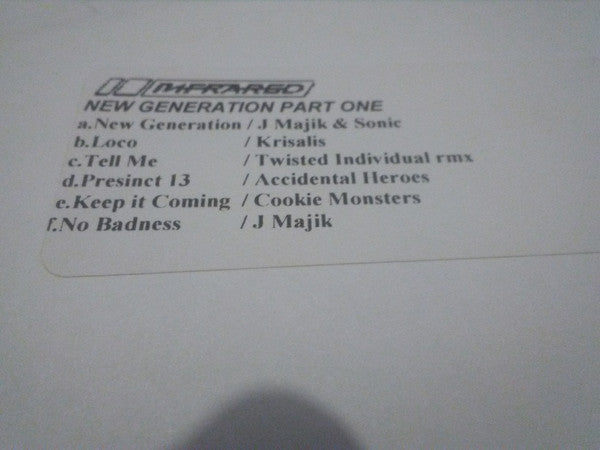 J Majik : New Generation Part One (3x12", Album, W/Lbl)