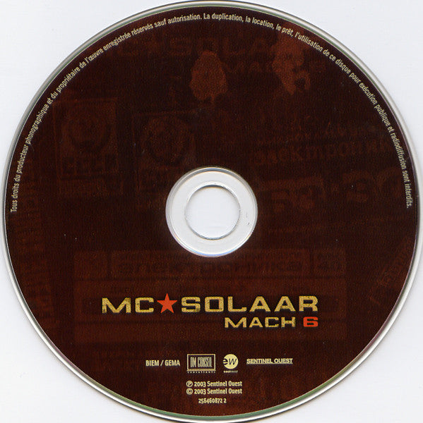MC Solaar : Mach 6 (CD, Album, Enh)