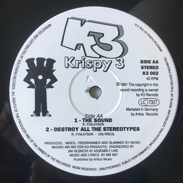 Krispy 3 : Destroy All The Stereotypes (12")