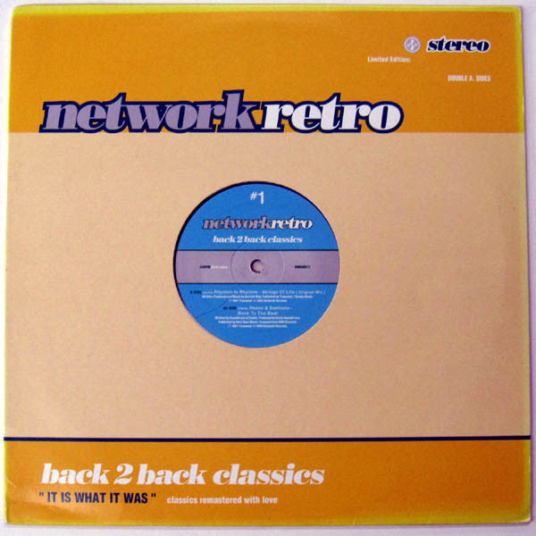 Rhythim Is Rhythim / Reese & Santonio : Network Retro #1 - Back 2 Back Classics (12", RM)