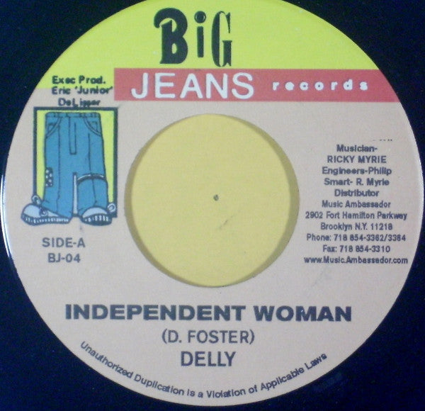 Delly* / Christopher (7) : Independent Woman / Give Me Your Loving (7")