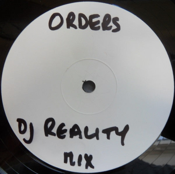 DJ Phantasy & DJ Probe : Orders (12", W/Lbl)