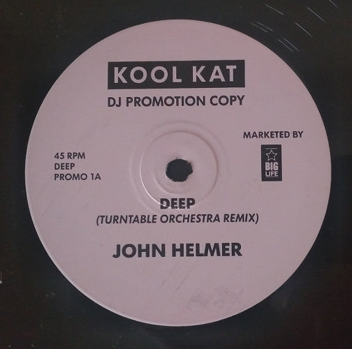 John Helmer : Deep (Turntable Orchestra Remix) (12", S/Sided, Promo)