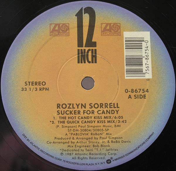 Rozlyn Sorrell : Sucker For Candy (12", Single)