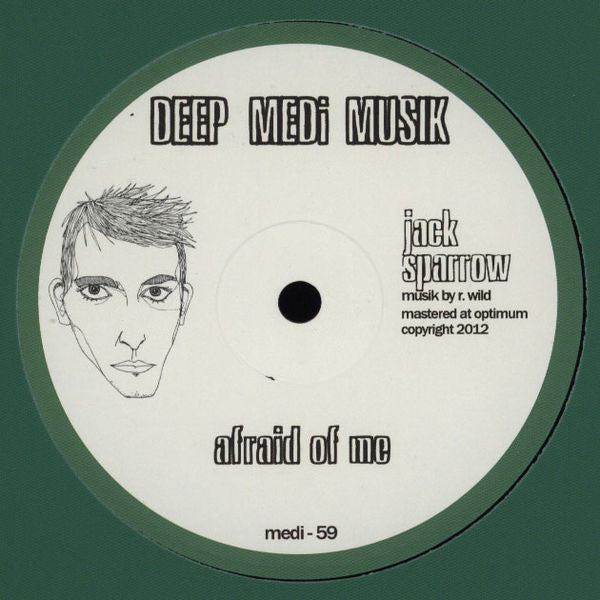 Jack Sparrow : Afraid Of Me (12", M/Print)