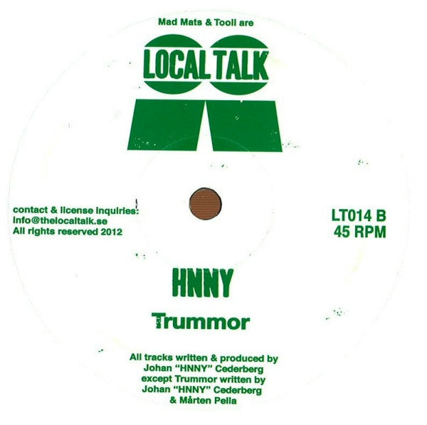 HNNY : For The Very First Time (12")