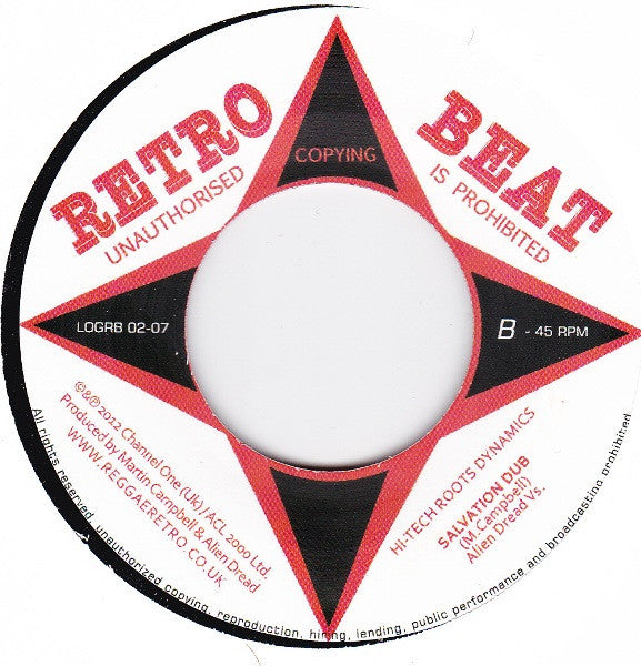 Peter 'Roots' Lewis* : Jah Is My Salvation (7", Ltd, Num)
