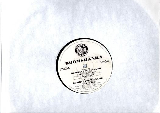 Boomshanka : Do What You Wanna Do (12", Promo)