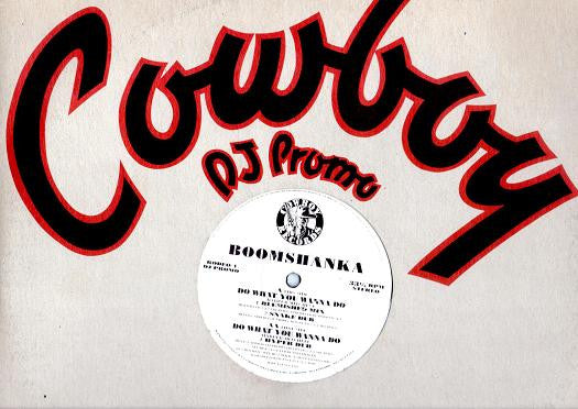 Boomshanka : Do What You Wanna Do (12", Promo)