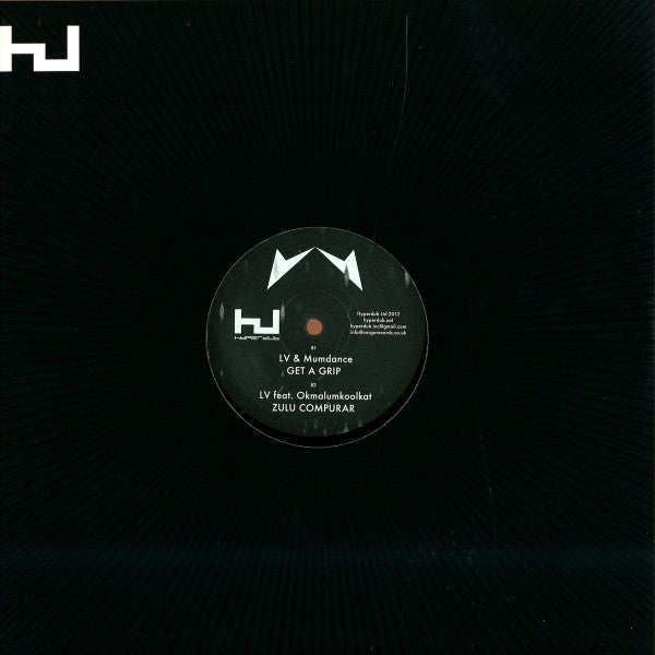 L.V. (2) & Okmalumkoolkat : Get A Grip EP (12", EP)
