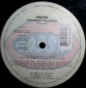 Shazzam : Phunkee Muzeek (12")