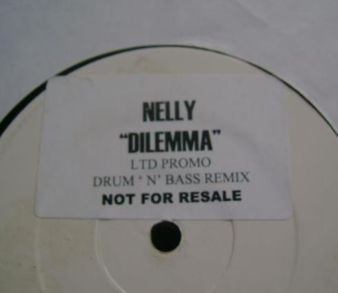 Nelly : Dilemma (G4orce Remix) (12", S/Sided, Unofficial, W/Lbl, Sti)