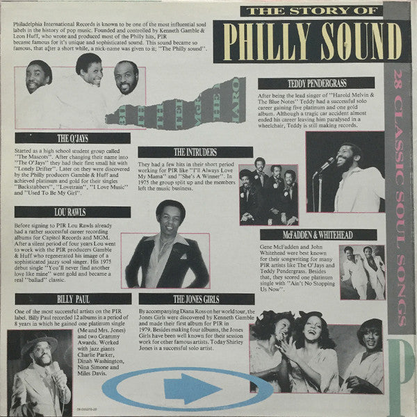 Various : The Sound Of Philadelphia (28 Classic Soul Songs) (2xLP, Comp, Gat)