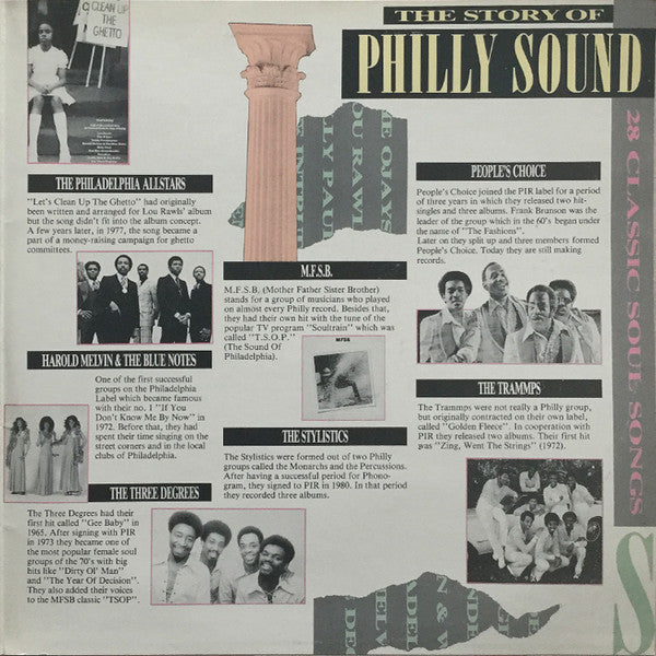 Various : The Sound Of Philadelphia (28 Classic Soul Songs) (2xLP, Comp, Gat)