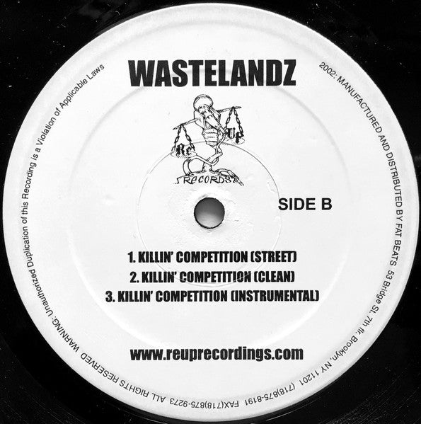 Wastlanz Featuring Kwaze Modoe And R.A.P. : King Of Luck (12")