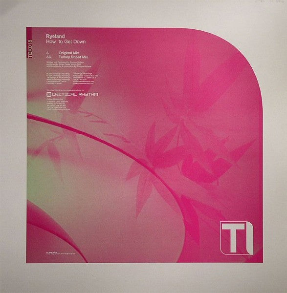 Ryeland* : How To Get Down (12")