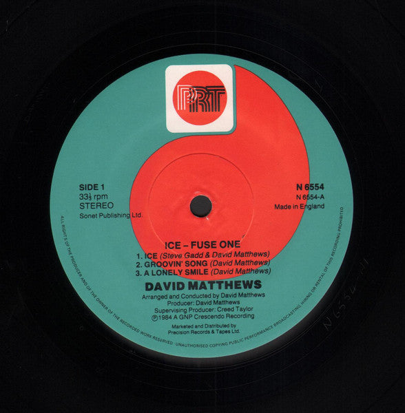 Fuse One : Ice (LP, Album)