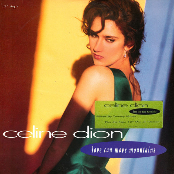 Celine Dion* : Love Can Move Mountains (12", Single)