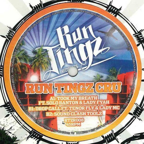 Run Tingz Cru : Took My Breath (12")